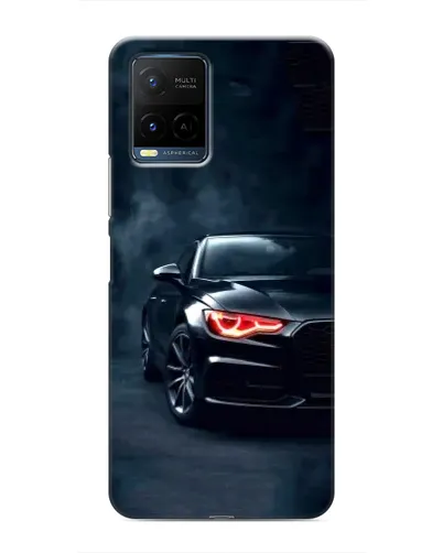 Чехол для Vivo Y21 / Y21s с картинкой «Audi — хищный взгляд»