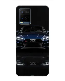 Чехол для Vivo Y21 / Y21s с картинкой «Audi — ночное отражение» Чехол для Vivo Y21 / Y21s с картинкой «Audi — ночное отражение»