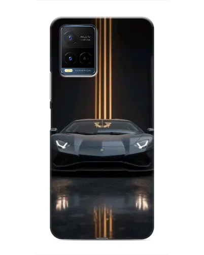 Чехол для Vivo Y21 / Y21s с картинкой «Lamborghini золотые линии» Чехол для Vivo Y21 / Y21s с картинкой «Lamborghini золотые линии»