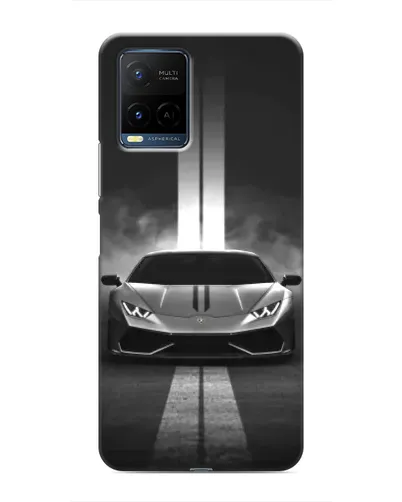 Чехол для Vivo Y21 / Y21s с картинкой «Lamborghini симметрия дорог» Чехол для Vivo Y21 / Y21s с картинкой «Lamborghini симметрия дорог»