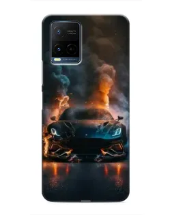 Чехол для Vivo Y21 / Y21s с картинкой «Lamborghini дымная эстетика» Чехол для Vivo Y21 / Y21s с картинкой «Lamborghini дымная эстетика»