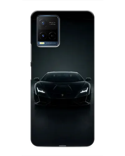 Чехол для Vivo Y21 / Y21s с картинкой «Черный Lamborghini Aventador» Чехол для Vivo Y21 / Y21s с картинкой «Черный Lamborghini Aventador»