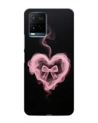 Чехол для Vivo Y21 / Y21s с картинкой «Дымчатое сердце» Чехол для Vivo Y21 / Y21s с картинкой «Дымчатое сердце»