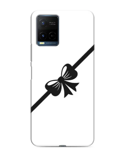 Чехол для Vivo Y21 / Y21s с картинкой «Диагональный бант» Чехол для Vivo Y21 / Y21s с картинкой «Диагональный бант»