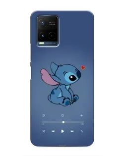Чехол для Vivo Y21 / Y21s с картинкой «Музыкальный Stitch»