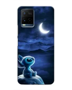 Чехол для Vivo Y21 / Y21s с картинкой «Лунная ночь Стича»
