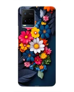 Чехол для Vivo Y21 / Y21s с картинкой «Цветочная феерия» Чехол для Vivo Y21 / Y21s с картинкой «Цветочная феерия»