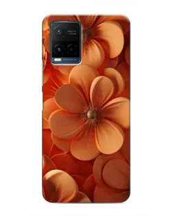 Чехол для Vivo Y21 / Y21s с картинкой «Оранжевый макро цветок» Чехол для Vivo Y21 / Y21s с картинкой «Оранжевый макро цветок»