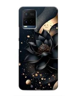 Чехол для Vivo Y21 / Y21s с картинкой «Черный лотос» Чехол для Vivo Y21 / Y21s с картинкой «Черный лотос»