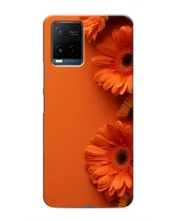 Чехол для Vivo Y21 / Y21s с картинкой «Оранжевые герберы» Чехол для Vivo Y21 / Y21s с картинкой «Оранжевые герберы»
