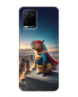 Чехол для Vivo Y21 / Y21s с картинкой «Капи-мен супергерой» Чехол для Vivo Y21 / Y21s с картинкой «Капи-мен супергерой»