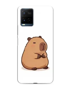 Чехол для Vivo Y21 / Y21s с картинкой «Толстенькая капибара» Чехол для Vivo Y21 / Y21s с картинкой «Толстенькая капибара»