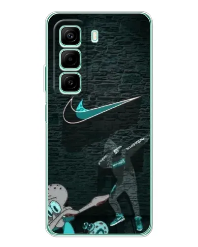 Чехол для Vivo Y21d с картинкой «Спортивный арт Nike»