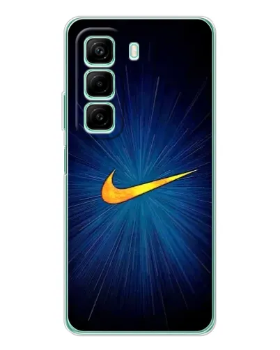 Чехол для Vivo Y21d с картинкой «Синий пульс Nike» Чехол для Vivo Y21d с картинкой «Синий пульс Nike»