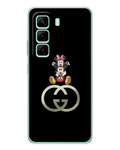 Чехол для Vivo Y21d с картинкой «Минни Маус на лого» Чехол для Vivo Y21d с картинкой «Минни Маус на лого»