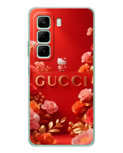 Чехол для Vivo Y21d с картинкой «Gucci — золотой сад» Чехол для Vivo Y21d с картинкой «Gucci — золотой сад»