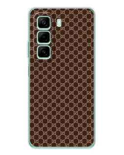 Чехол для Vivo Y21d с картинкой «Gucci — шоколадная сетка»