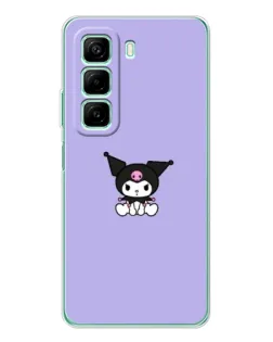 Чехол для Vivo Y21d с картинкой «Kuromi — фиолетовый минимализм» Чехол для Vivo Y21d с картинкой «Kuromi — фиолетовый минимализм»