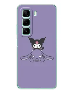 Чехол для Vivo Y21d с картинкой «Kuromi на лиловом фоне» Чехол для Vivo Y21d с картинкой «Kuromi на лиловом фоне»