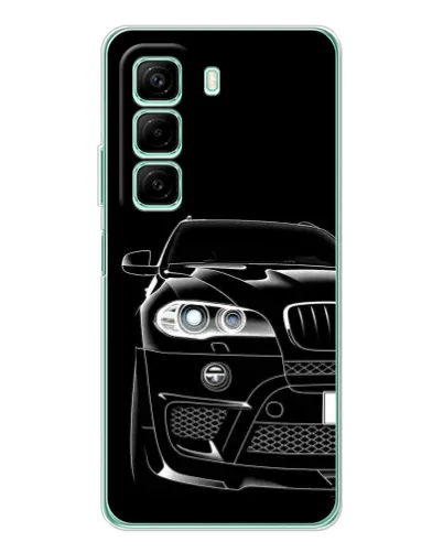Чехол для Vivo Y21d с картинкой «Темный силуэт BMW» Чехол для Vivo Y21d с картинкой «Темный силуэт BMW»
