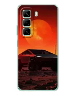 Чехол для Vivo Y21d с картинкой «Cybertruck на Марсе» Чехол для Vivo Y21d с картинкой «Cybertruck на Марсе»