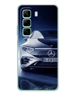 Чехол для Vivo Y21d с картинкой «Mercedes EQ — будущее»