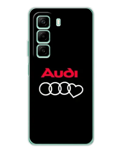 Чехол для Vivo Y21d с картинкой «Логотип Audi Heart»