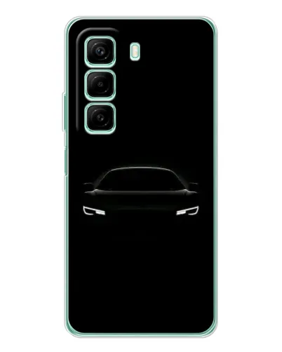 Чехол для Vivo Y21d с картинкой «Взгляд Audi в темноте»