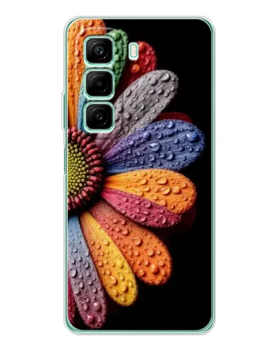 Чехол для Vivo Y21d с картинкой «Радужный цветок» Чехол для Vivo Y21d с картинкой «Радужный цветок»