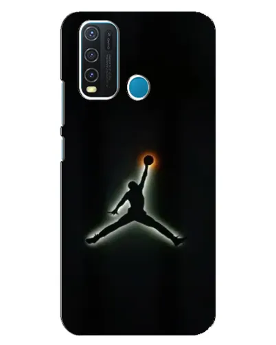 Чехол для Vivo Y30 с картинкой «Jordan Gradient Logo» Чехол для Vivo Y30 с картинкой «Jordan Gradient Logo»