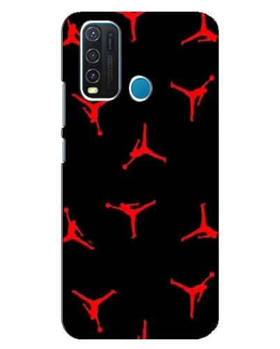 Чехол для Vivo Y30 с картинкой «Jordan Red Pattern» Чехол для Vivo Y30 с картинкой «Jordan Red Pattern»