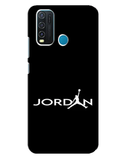 Чехол для Vivo Y30 с картинкой «Jordan White Logo» Чехол для Vivo Y30 с картинкой «Jordan White Logo»