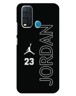 Чехол для Vivo Y30 с картинкой «Jordan Vertical»