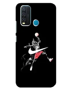 Чехол для Vivo Y30 с картинкой «Jordan Jumpman»
