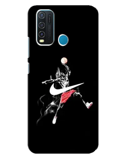 Чехол для Vivo Y30 с картинкой «Jordan Jumpman» Чехол для Vivo Y30 с картинкой «Jordan Jumpman»