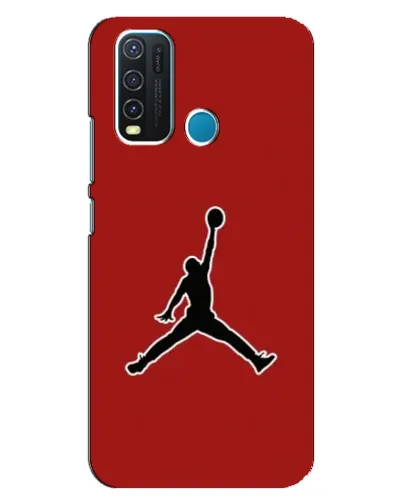 Чехол для Vivo Y30 с картинкой «Jordan Red Back» Чехол для Vivo Y30 с картинкой «Jordan Red Back»