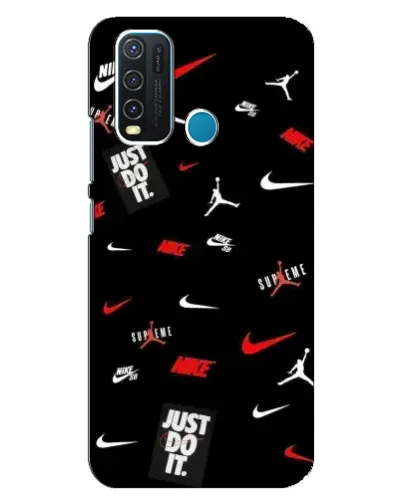 Чехол для Vivo Y30 с картинкой «Nike Mix Pattern» Чехол для Vivo Y30 с картинкой «Nike Mix Pattern»