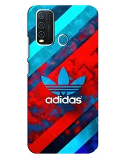 Чехол для Vivo Y30 с картинкой «Абстракция Adidas» Чехол для Vivo Y30 с картинкой «Абстракция Adidas»