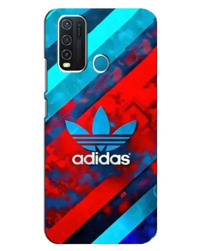 Чехол для Vivo Y30 с картинкой «Абстракция Adidas»