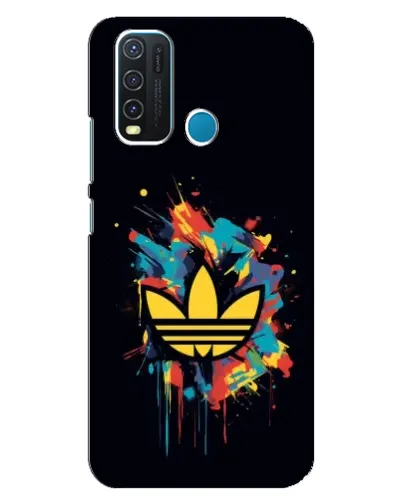 Чехол для Vivo Y30 с картинкой «Adidas Splash»