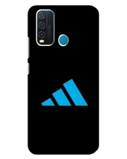 Чехол для Vivo Y30 с картинкой «Adidas Cyan Logo» Чехол для Vivo Y30 с картинкой «Adidas Cyan Logo»