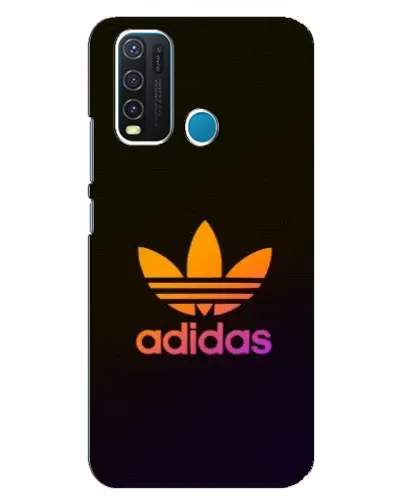 Чехол для Vivo Y30 с картинкой «Градиент Adidas»