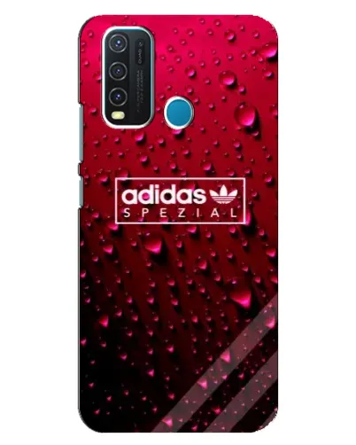 Чехол для Vivo Y30 с картинкой «Adidas Gold Marble»