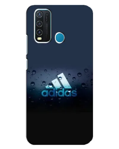Чехол для Vivo Y30 с картинкой «Adidas Water Drops»