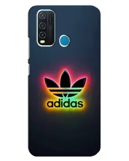 Чехол для Vivo Y30 с картинкой «Неоновый Adidas» Чехол для Vivo Y30 с картинкой «Неоновый Adidas»