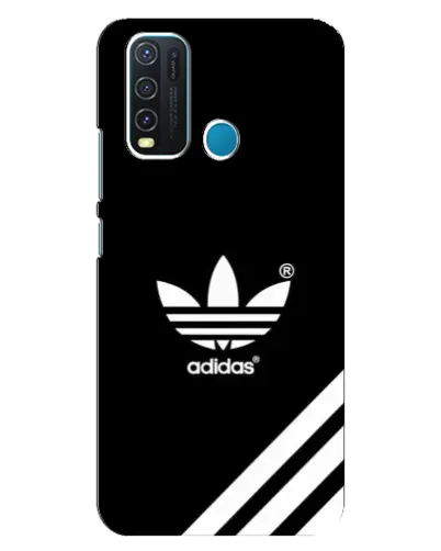 Чехол для Vivo Y30 с картинкой «Adidas с диагональными полосами»