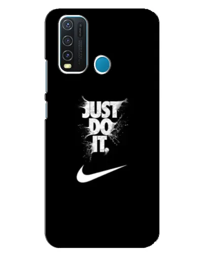 Чехол для Vivo Y30 с картинкой «Текстовый принт Nike» Чехол для Vivo Y30 с картинкой «Текстовый принт Nike»