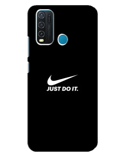 Чехол для Vivo Y30 с картинкой «Минимализм от Nike» Чехол для Vivo Y30 с картинкой «Минимализм от Nike»