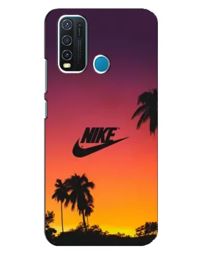 Чехол для Vivo Y30 с картинкой «Nike на закате солнца» Чехол для Vivo Y30 с картинкой «Nike на закате солнца»