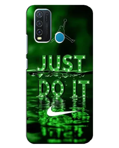 Чехол для Vivo Y30 с картинкой «Зеленый неоновый Nike» Чехол для Vivo Y30 с картинкой «Зеленый неоновый Nike»